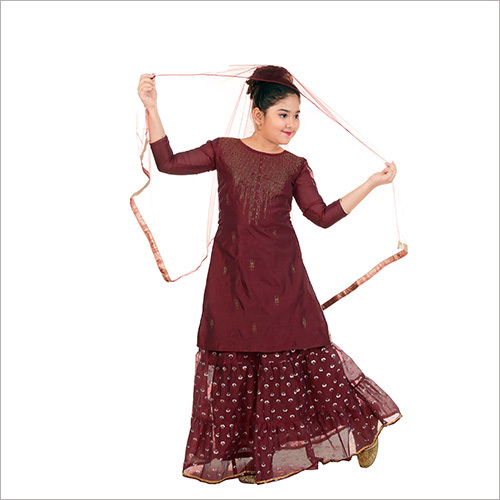 Teenage Girls Ethnic Party Wear Dress