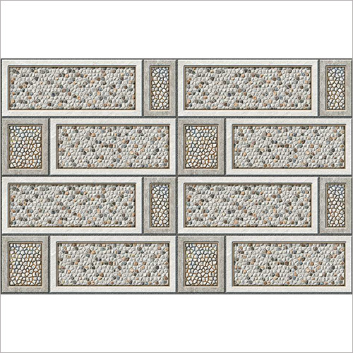 Non-Slip 300X450Mm Designed Elevation Wall Tile