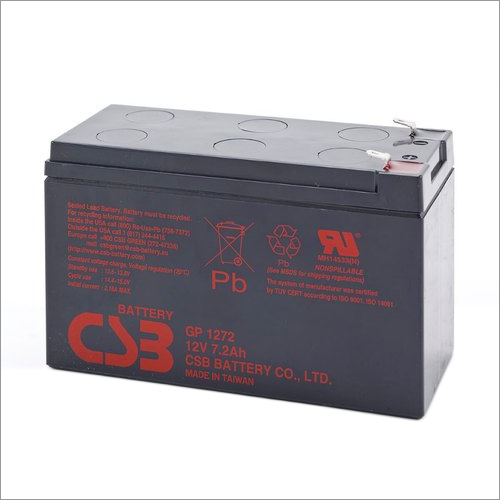 Black Gp 1272 Valve Regulated Lead Acid Csb Battery