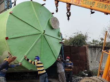 Frp Acid Storage Tanks Application: Industriial