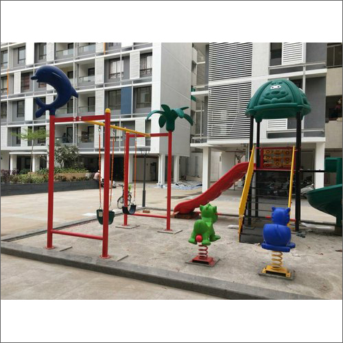 Frp & Mild Steel Outdoor Multi Activity Play Station