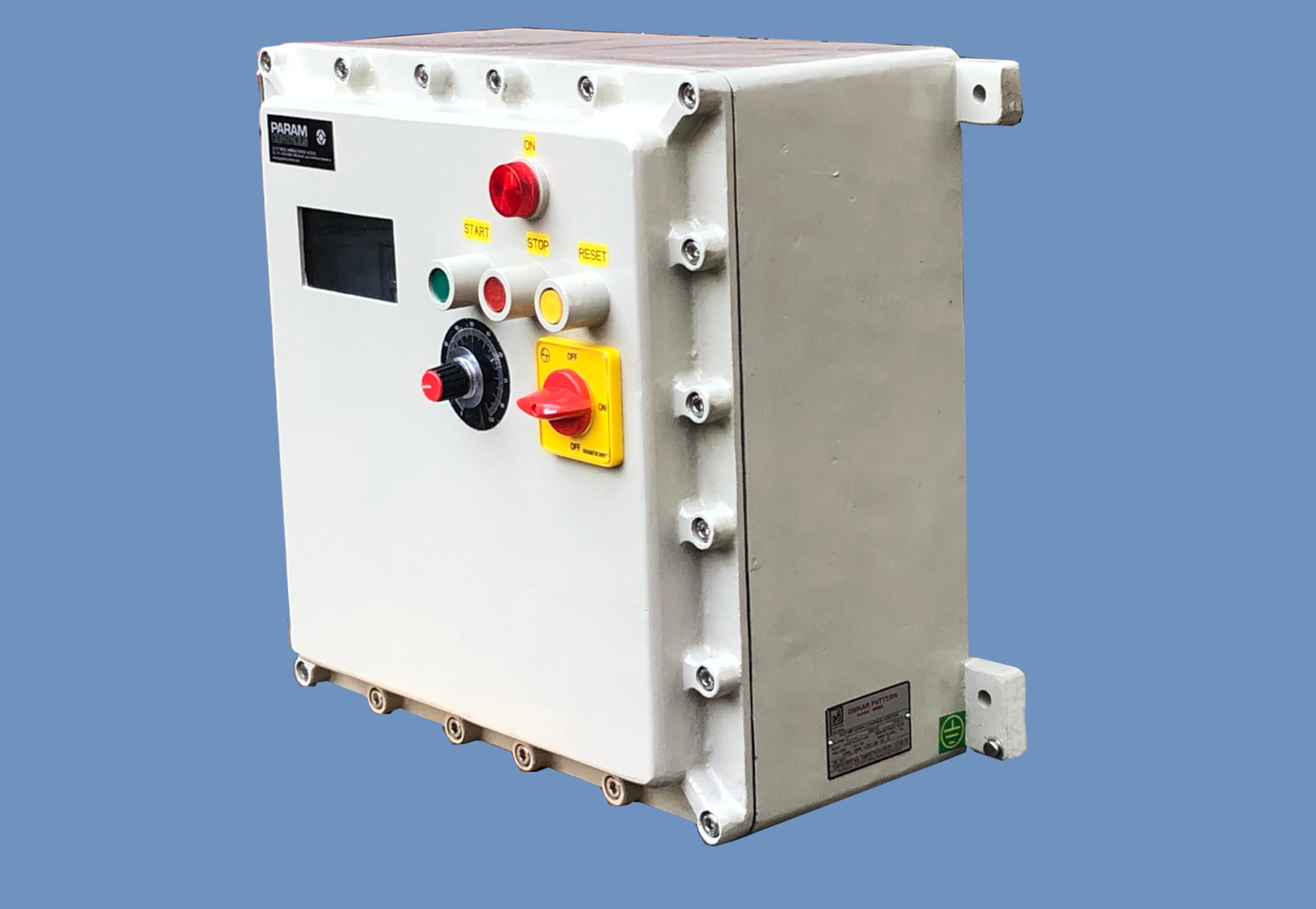 Flame Proof Panel Base Material: Metal Base
