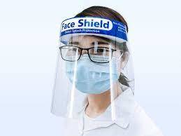 Protective Face Shield - Plastic Material, Clear Transparency, Scratch-resistant Design With Optimal Optical Clarity For Enhanced Visibility