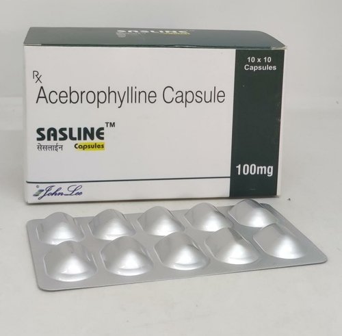 Acebrophyline Capsule - 100mg Dosage | 1000 Count Capsules, General Medicine for Respiratory Health