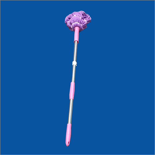 Mop Cloth With Stick - Color: Pink