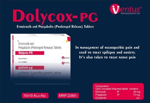 Etoricoxib Ip 60mg+pregabalin Ip 75mg