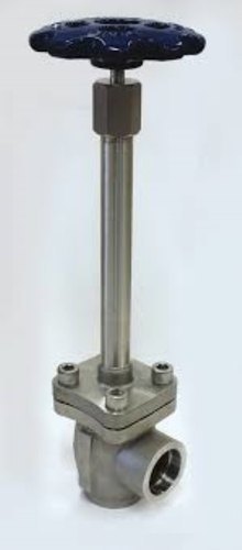 Silver Rego Stainless Steel Angle Globe Valves For Cryogenic Service Ska Advantage Series