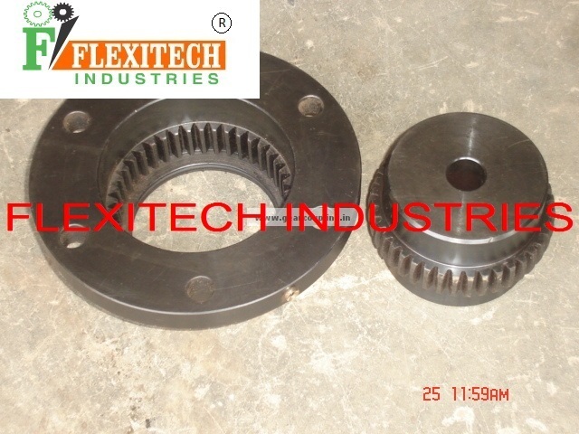 Half Geared Rigid Coupling Application: Industrial