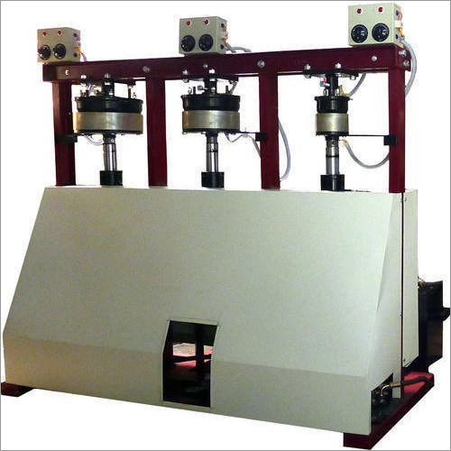 Blue 3 Die Areca Leaf Plate Making Machine