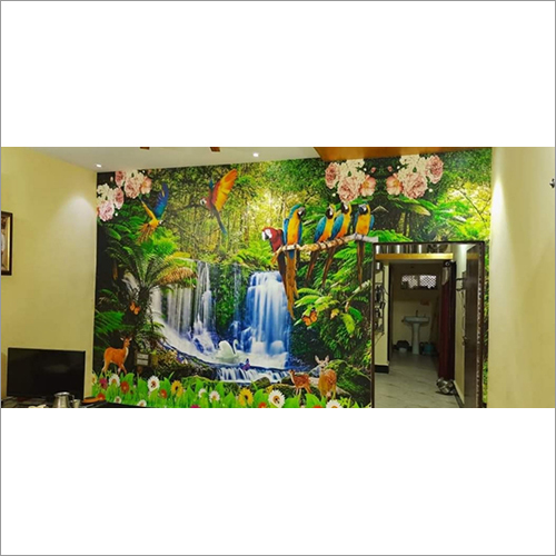 पेपर डिजिटल प्रिंटेड वॉलपेपर