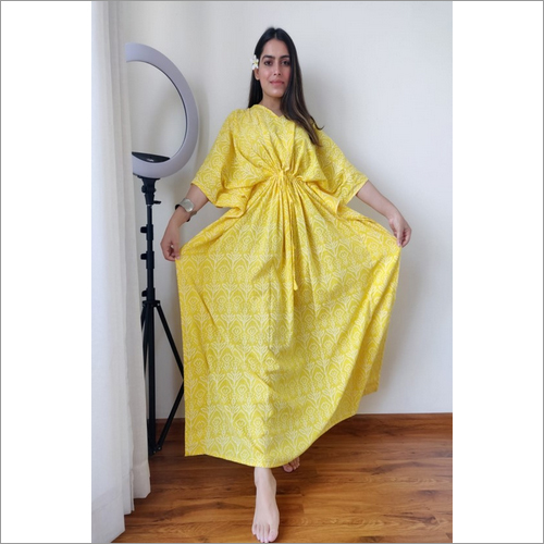 लेडीज़ काफ्तान नाइट गाउन