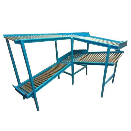 Gravity Roller Conveyor - Material: Stainless Steel