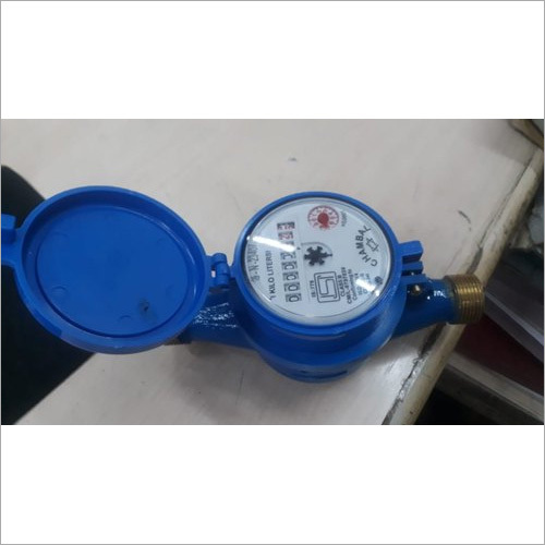 Mechanical Water Flow Meter - Brass, 15mm Size | Analog Display for Accurate Flow Measurement