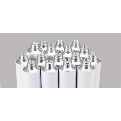 Silver Aluminum Collapsible Tubes