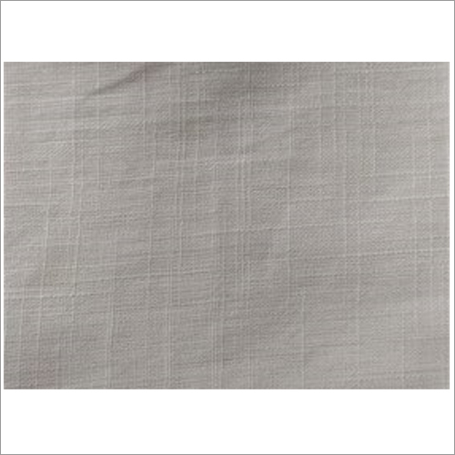 Plain Light Grey Cotton Fabric - Gsm 110, Width 36 Inches/90 Cm, Pure Cotton Material, Washable Fabric For Summer Apparel