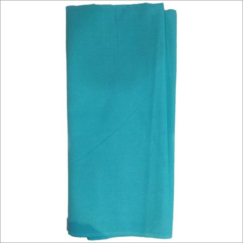 Light Blue Cotton Fabric - Gsm 110, Width 36 Inches / 90 Cm, Plain Style | 100% Cotton Material, Summer Suitable