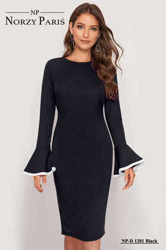 Ladies Western Dress Bust Size: 50 Perch