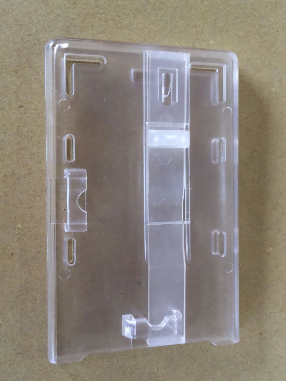 Id Card Holder - Pvc Material, 85x54mm Size, Multi Color | Matte Finish, 800 Microns Thick, Water Resistant, Rectangle Shape