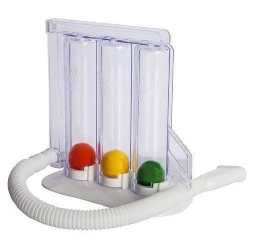 Plastic 3 Boll Spirometer