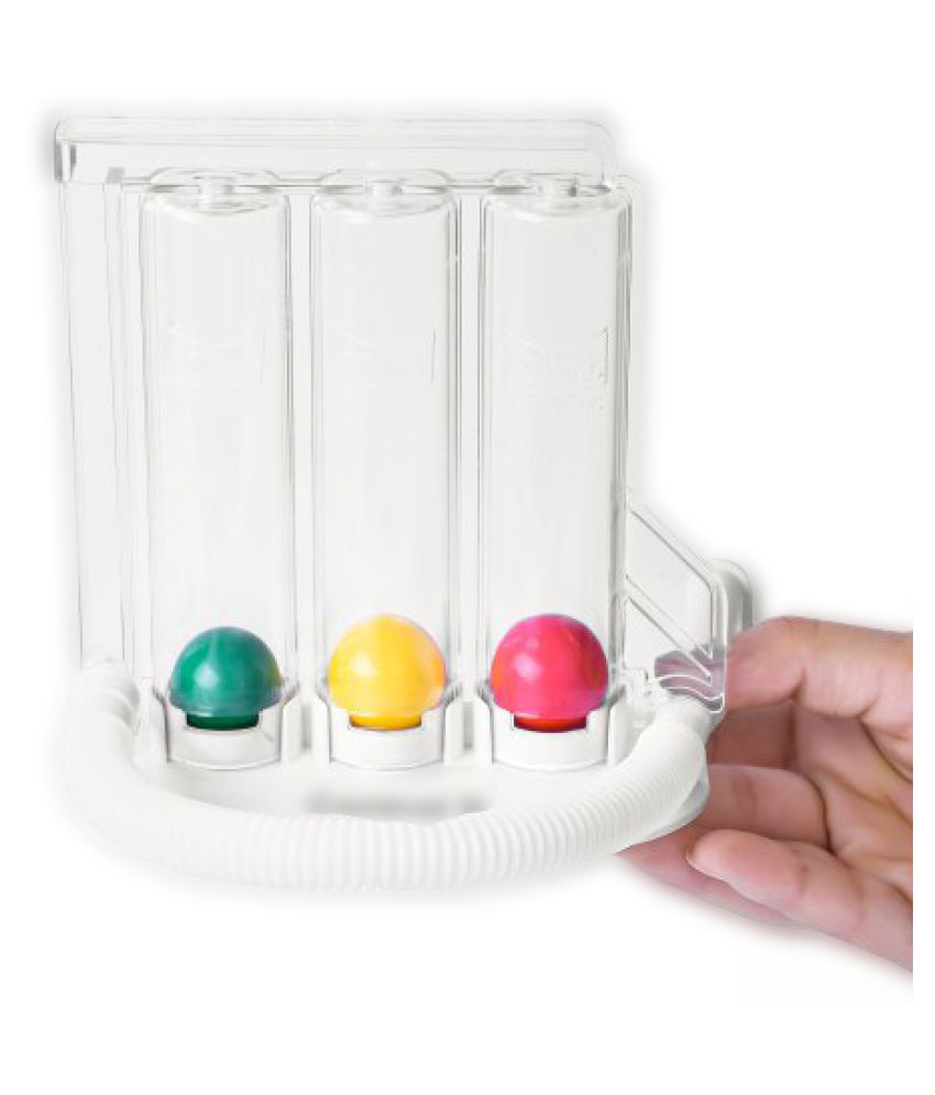 Plastic 3 Boll Spirometer
