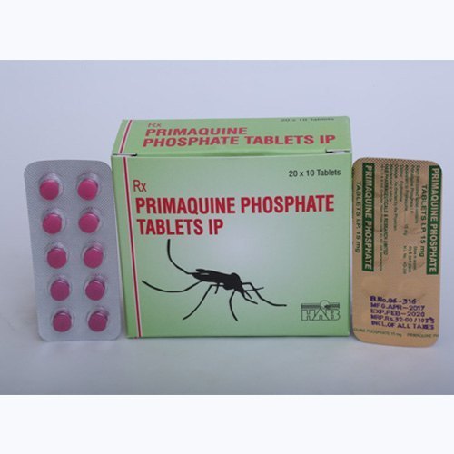 Primaquine Phosphate Tablets - 20x10 Tablets Box | Anti-Malaria Medication, Suitable for All, Store Below 30°C, As Directed by Physician