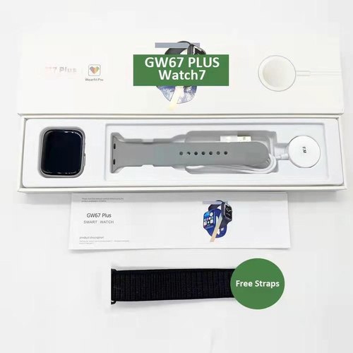 Gw67 Plus Series 7 White Smart Watch Gender: Men