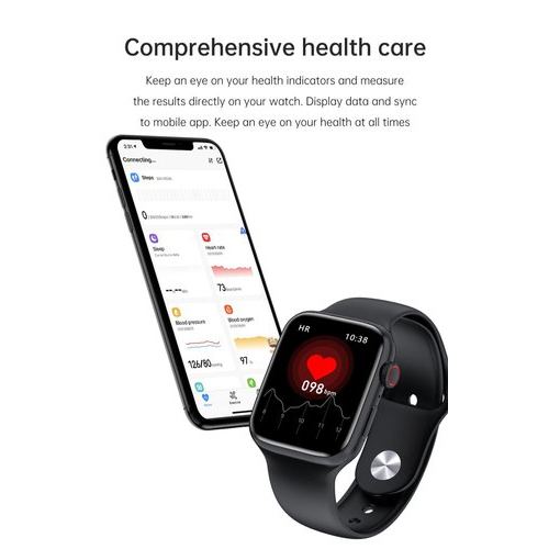Gw67 Plus Series 7 Black Smart Watch Gender: Men