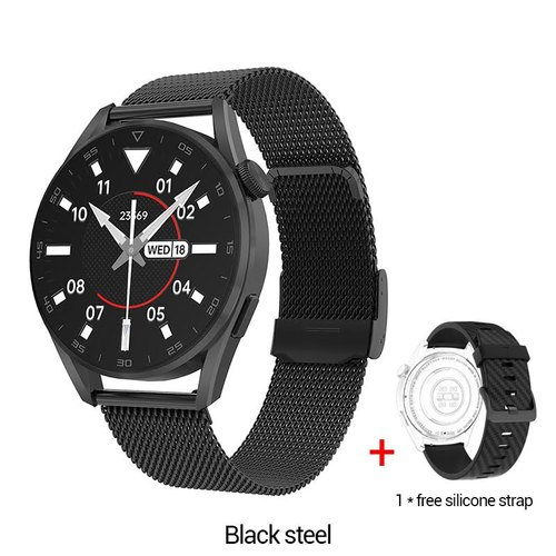 Black Gazzify R3pro Smart Watch