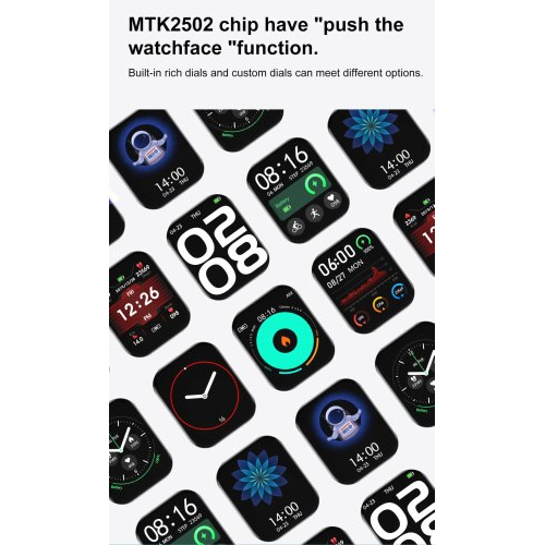 Gazzify S35 Plus Silver Smart Watch Gender: Men
