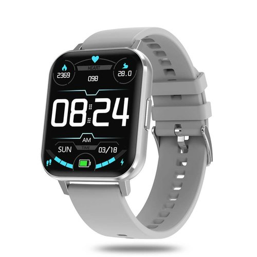 Round Gazzify Sx Silver Smart Watch
