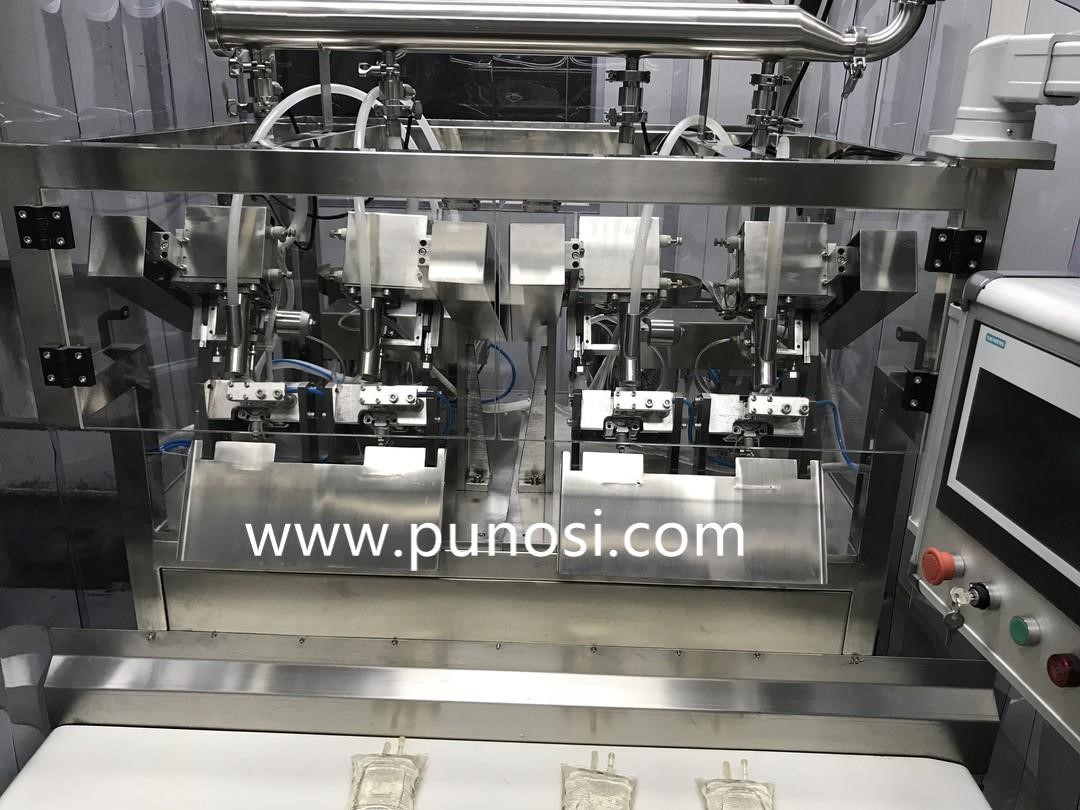 Infusion Bag Filling And Sealing Machine Application: Medical