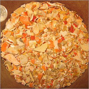 केकड़ा खोल का भोजन