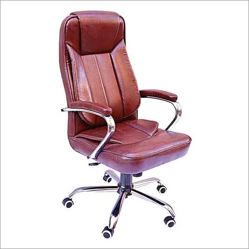 ब्राउन कॉर्पोरेट लेदर चेयर
