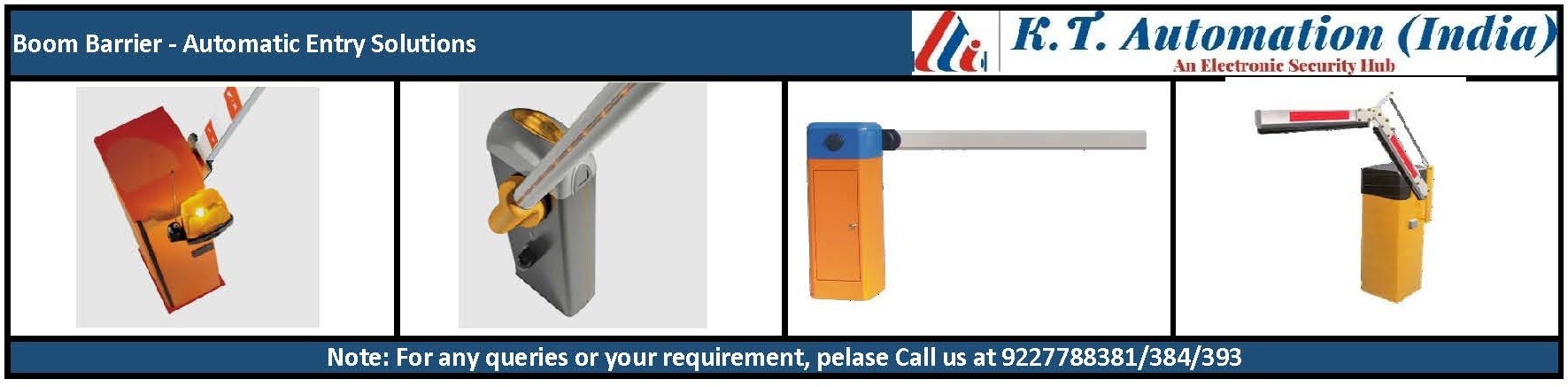 Zkteco - Boom Barrier - 4.5 To 6 Meter-cmp200