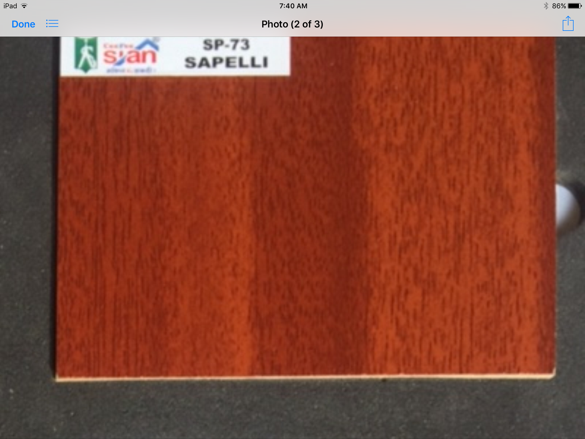 Carb Mdf Density: 740 Kilogram Per Cubic Meter (Kg/m3)