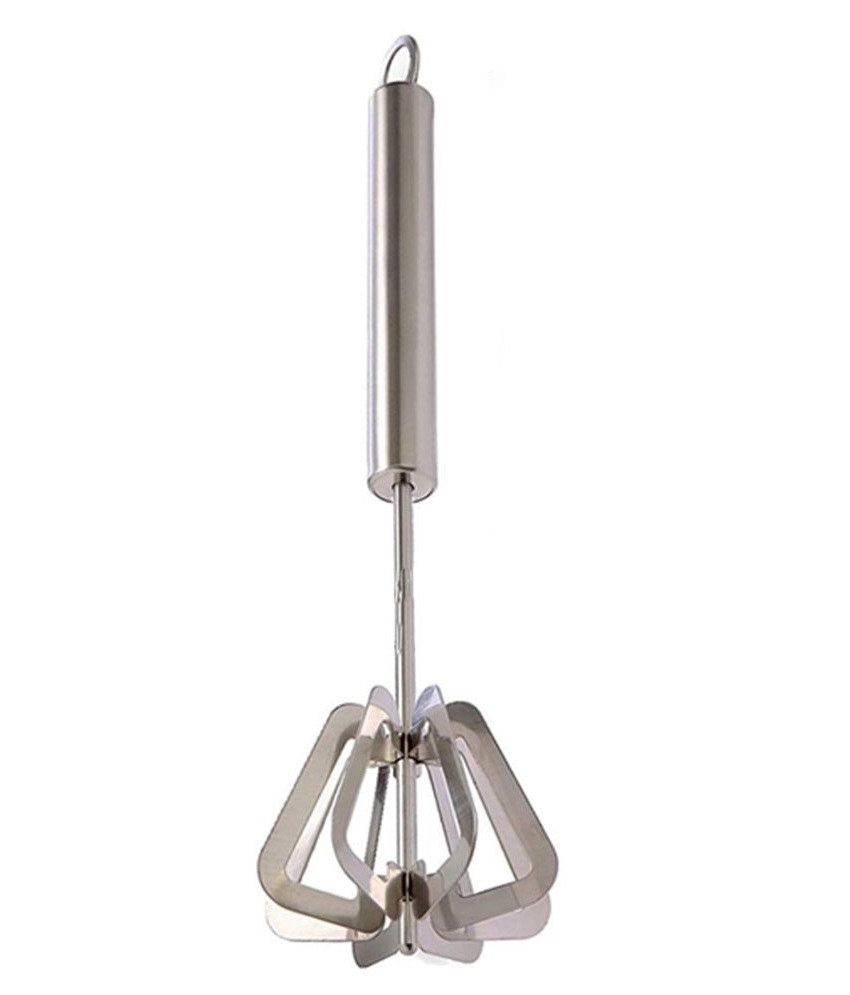 Cuser Stainless Steel Hand Blender - 9 X 9 X 25 Cm, Silver Matte Finish | Ideal For Beating, Whipping, Churning, And Liquidizing