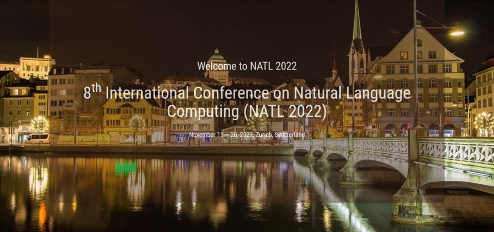 International Conference on Natural Language Computing (NATL)