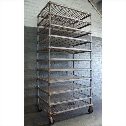 Silver Laboratory Racks