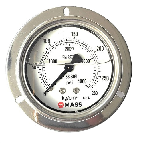 Gfb Industrial Pressure Gauges Grade: Ss316L