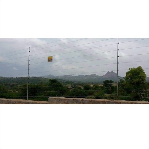 Solar Power Corporate Fencing - Steel, Corporate Use, White Color | Easily Assembled, Eco-Friendly, With Warranty