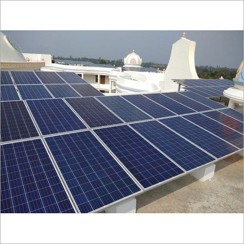 Solar Rooftop System - Color: Blue