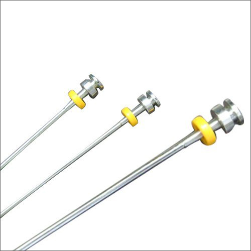 1.5 Feet Artificial Insemination Gun - Brass Construction , Silver Color | Durable Design for Veterinary Application, 1.5 Feet Length