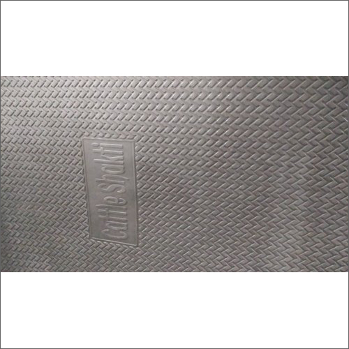 Plain Cow Rubber Mat