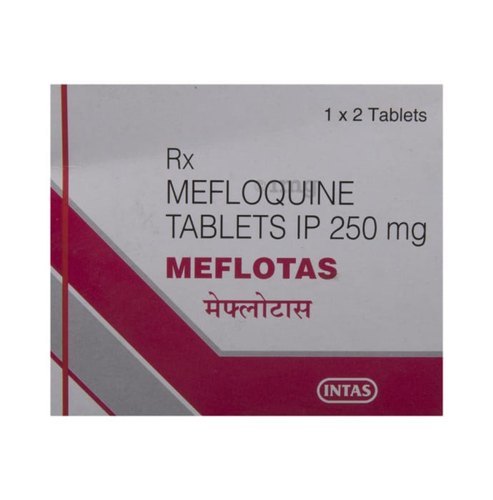 Mefloquine Tablets - 250 Mg, 1 X 2 Tablets Per Box | Anti-malaria, Suitable For All, Store Below 30a C, As Directed By Physician