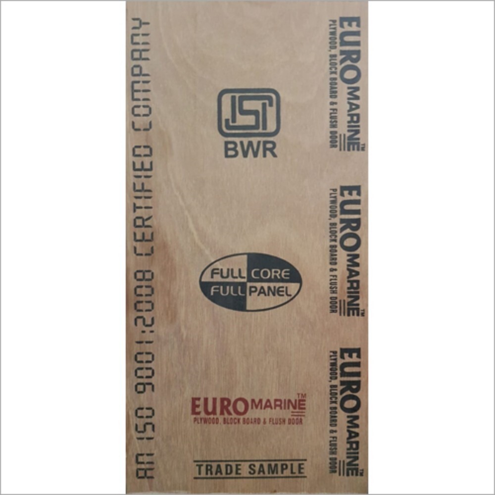 Euro Marine Plywood - Density: 800 Gram Per Cubic Centimeter(G/Cm3)