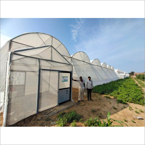Pvc Panel Dome Type Net House