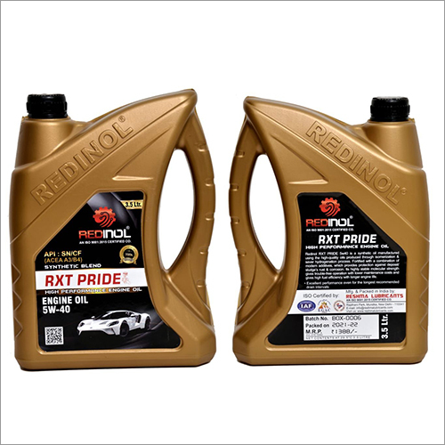 3.5 लीटर Rxt प्राइड हाई परफॉर्मेंस इंजन ऑयल पैक टाइप: 305 लीटर