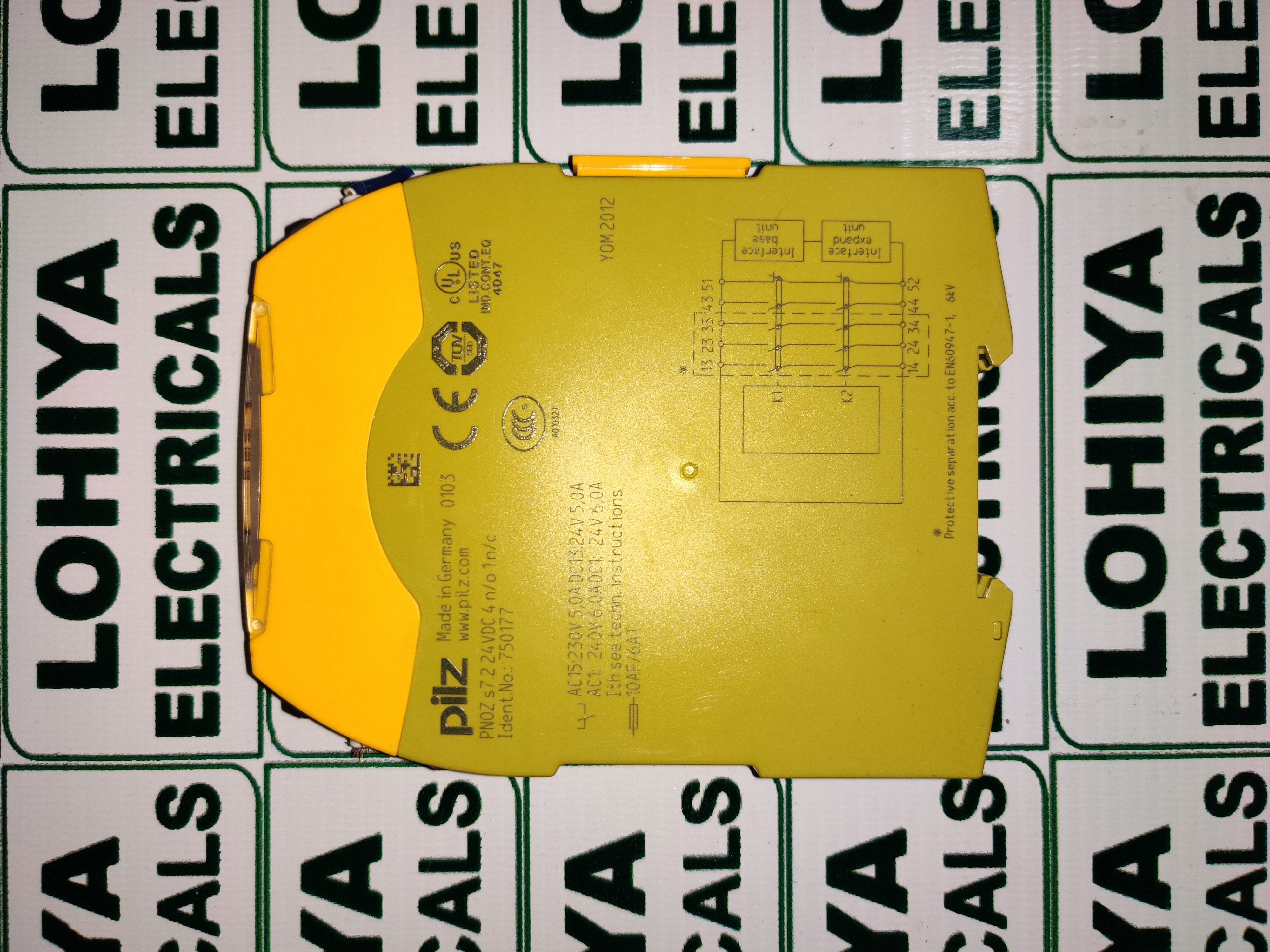 Pilz Pnoz S7.2 Safety Relay