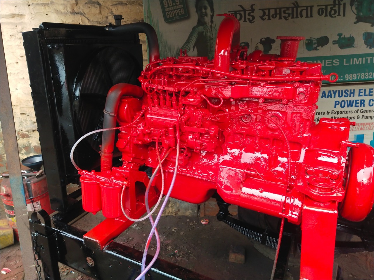 Red / Yellow / Blue / Green 62.5 Kva Diesel Generator