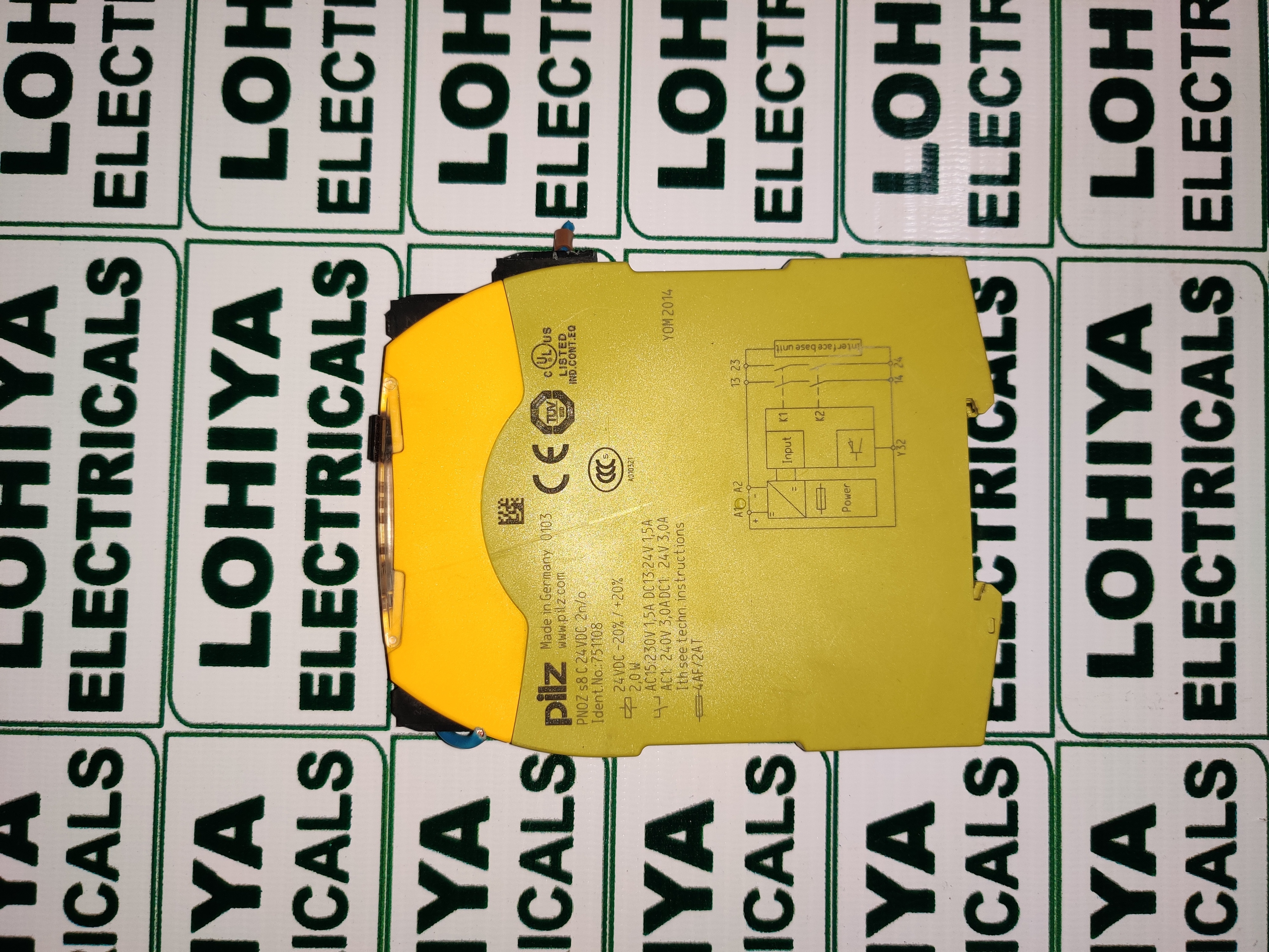 Pilz Pnoz S8 C Safety Relay